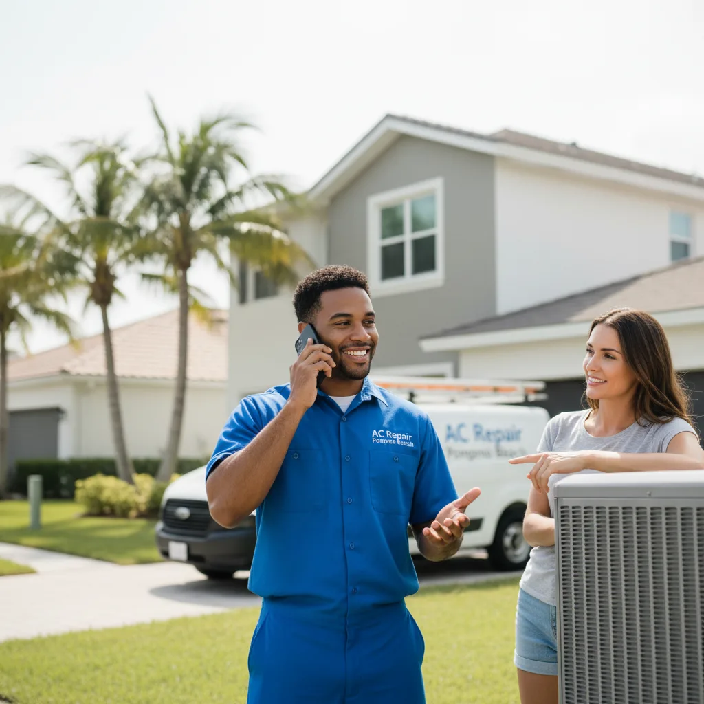 AC Repair Pompano Beach customer support in Kiryas Joel